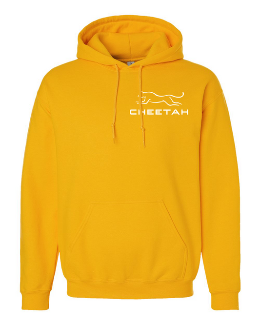 Gold Cheetah 100% Quality Cotton Hoodie