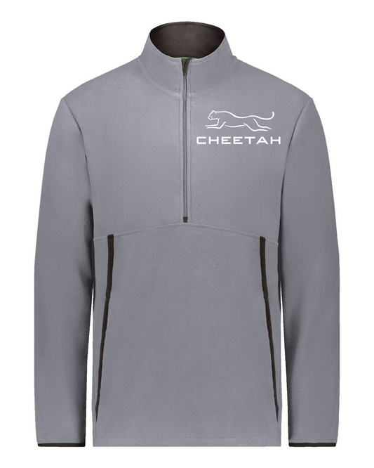 Graphite Cheetah 100% Quality Cotton Quarter-Zip