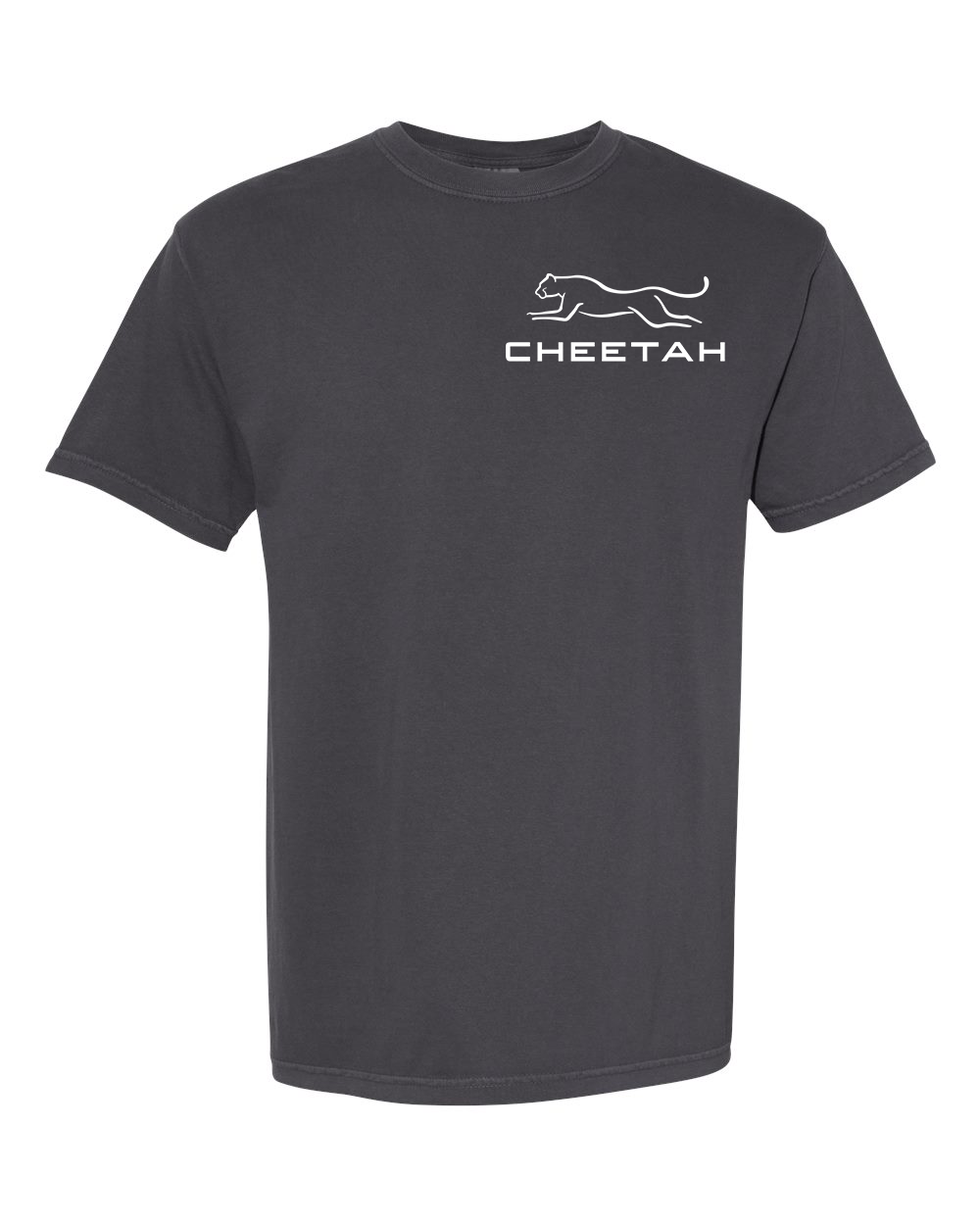 Graphite Cheetah 100% Quality Cotton Short Sleeve