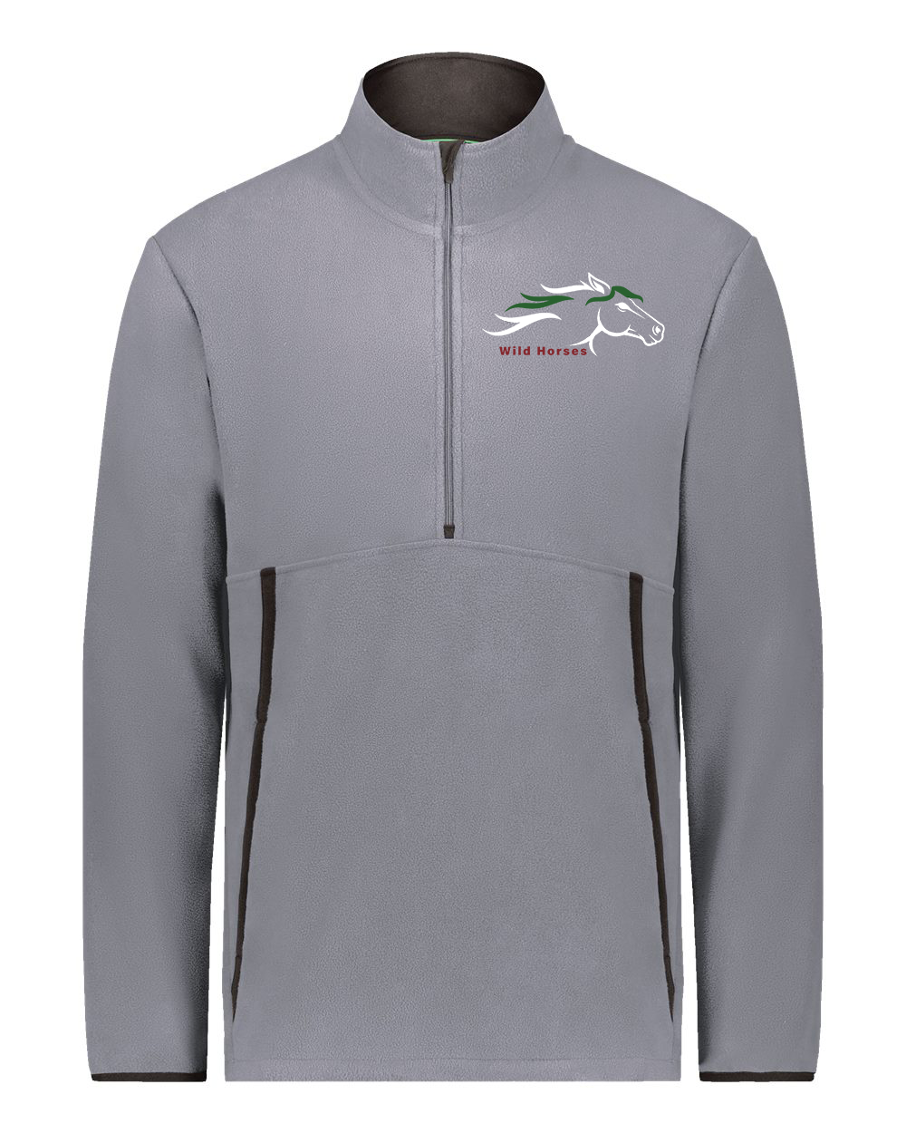 Graphite Wild Horses 100% Quality Cotton Quarter-Zip
