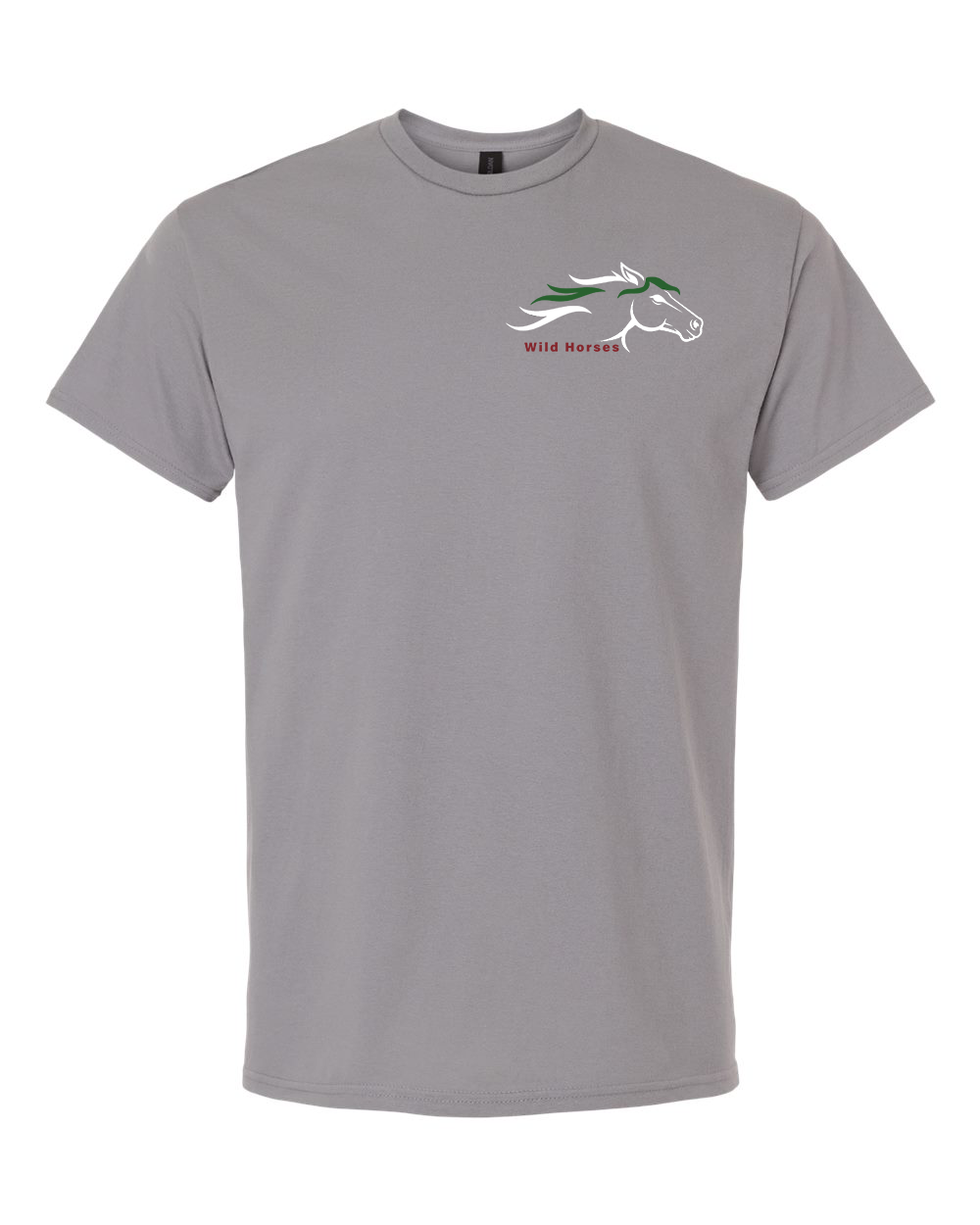 Gravel Wild Horses 100% Quality Cotton Short Sleeve