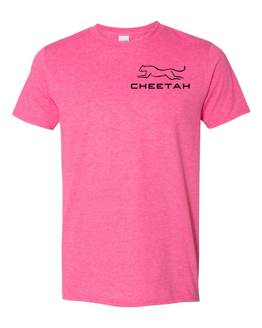 Heather Heliconia Cheetah 100% Quality Cotton Short Sleeve