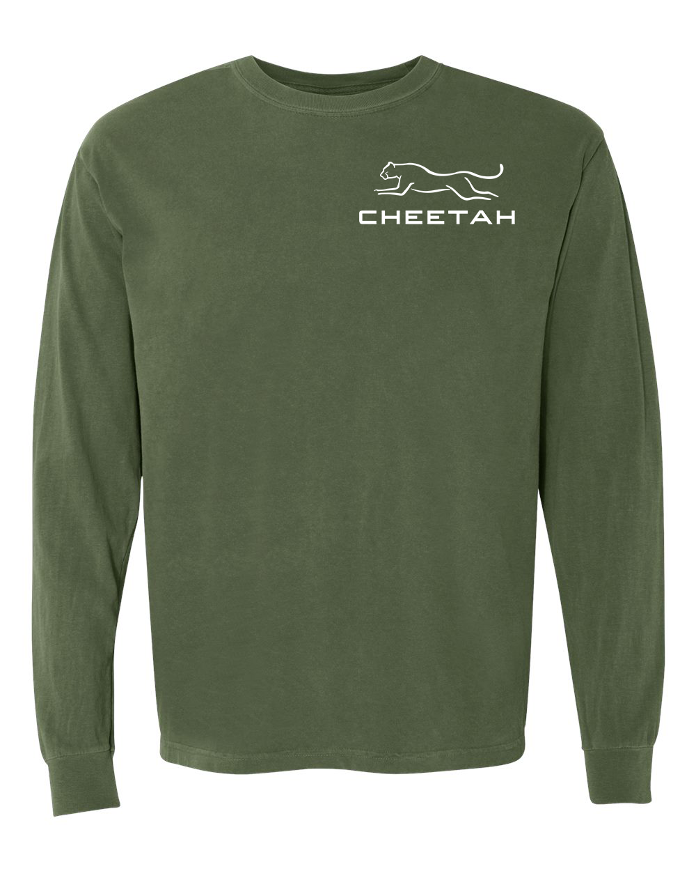 Hemp Cheetah 100% Quality Cotton Long Sleeve