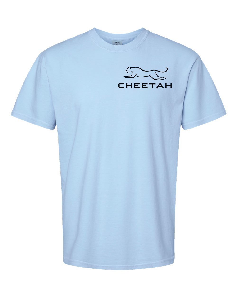Hydrangea Cheetah 100% Quality Cotton Short Sleeve