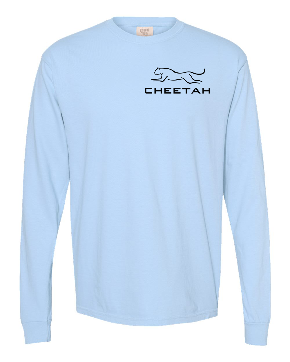 Hydrangea Cheetah 100% Quality Cotton Long Sleeve