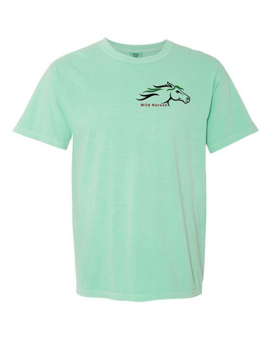 Island Reef Wild Horses 100% Quality Cotton Short Sleeve