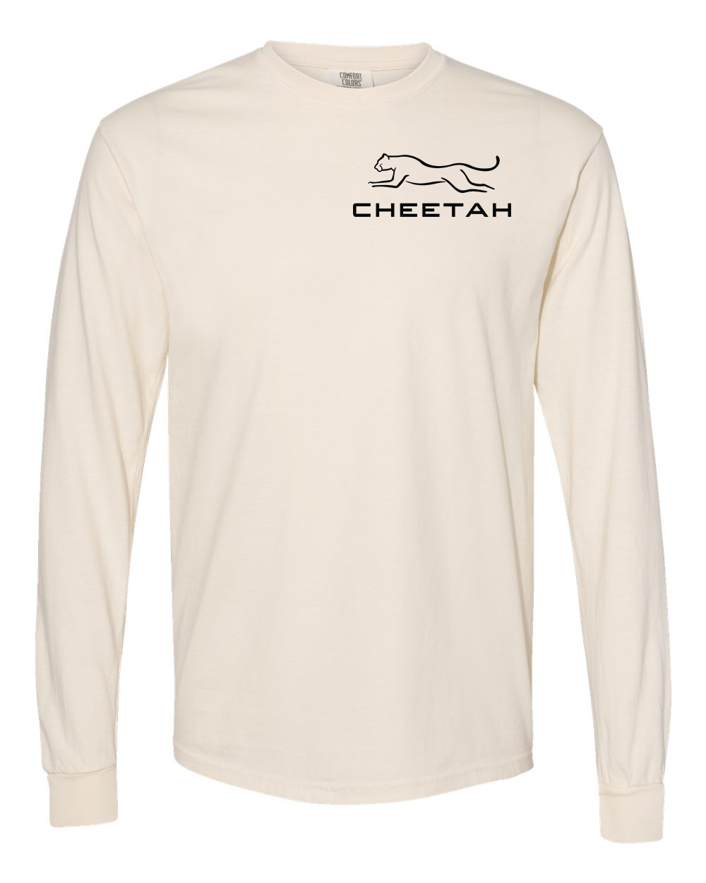 Ivory Cheetah 100% Quality Cotton Long Sleeve
