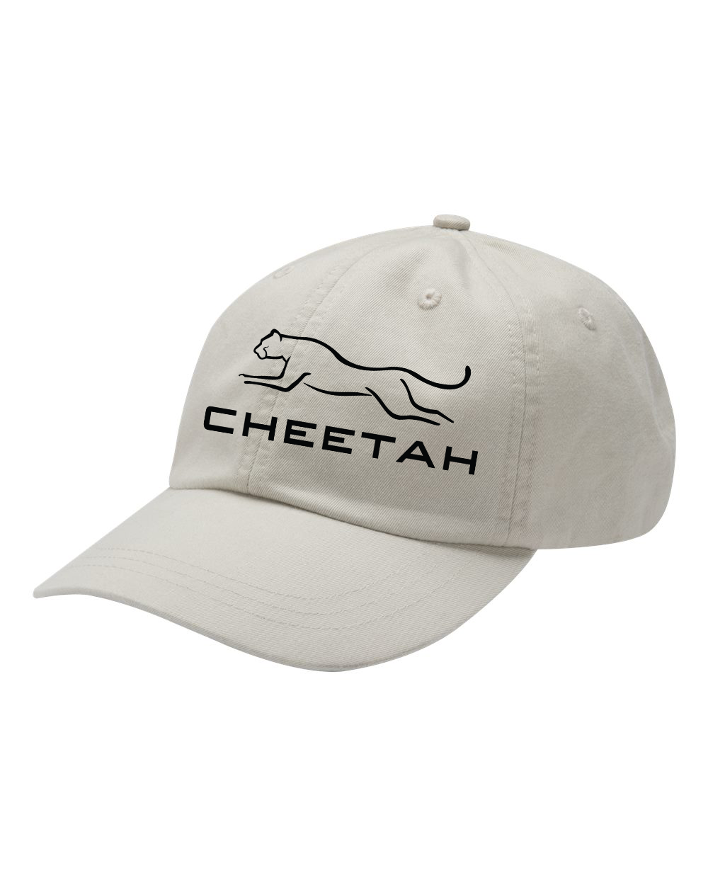Ivory Cheetah 100% Quality Cotton Cap