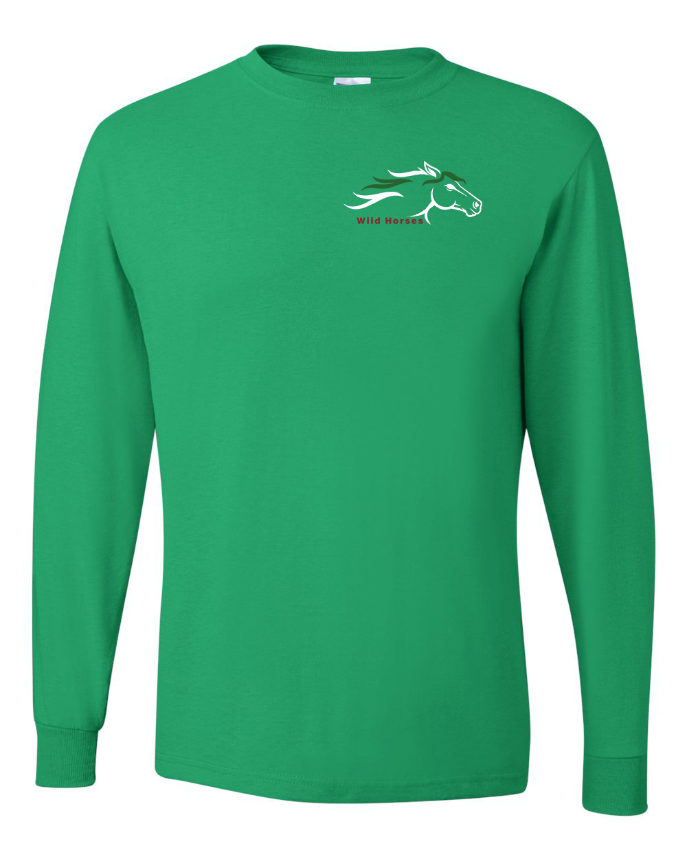 Kelly Wild Horses 100% Quality Cotton Long Sleeve