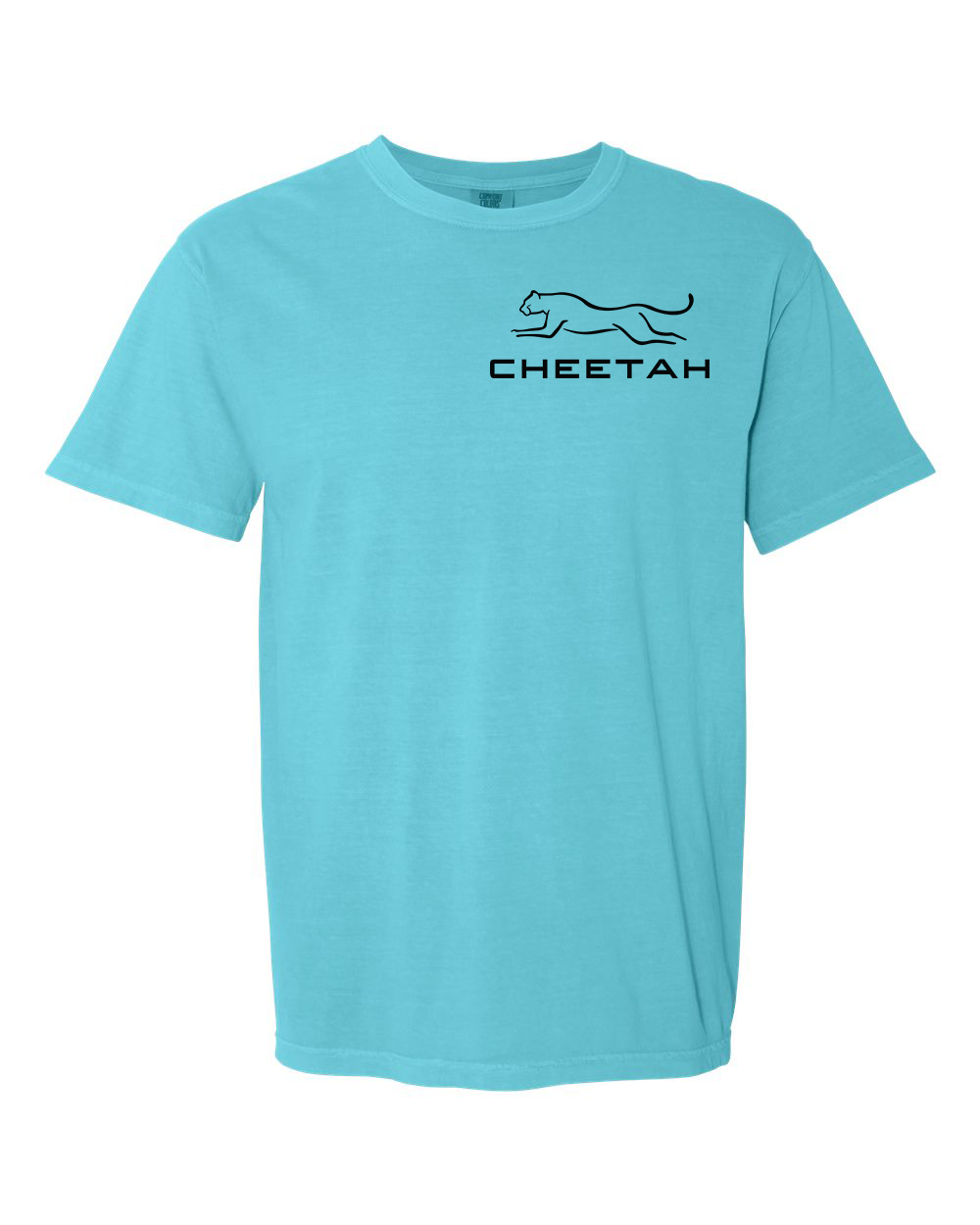 Lagoon Cheetah 100% Quality Cotton Short Sleeve