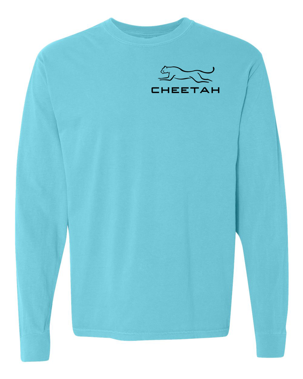Lagoon Cheetah 100% Quality Cotton Long Sleeve