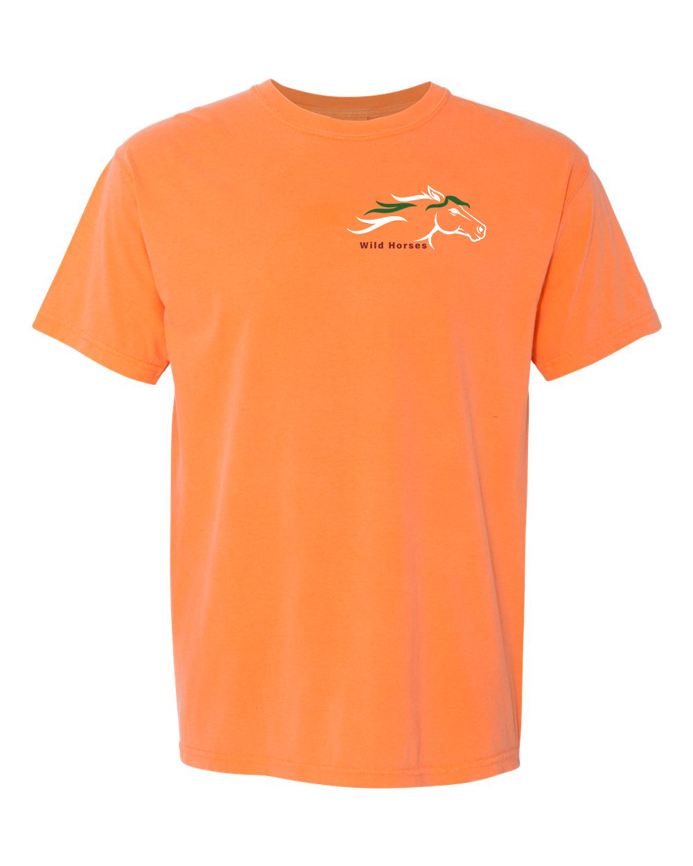 Melon Wild Horses 100% Quality Cotton Short Sleeve
