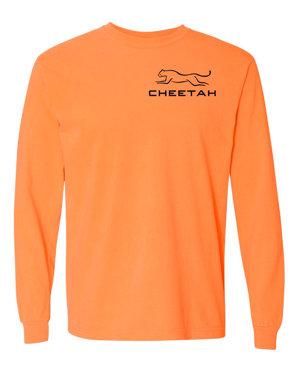 Melon Cheetah 100% Quality Cotton Long Sleeve