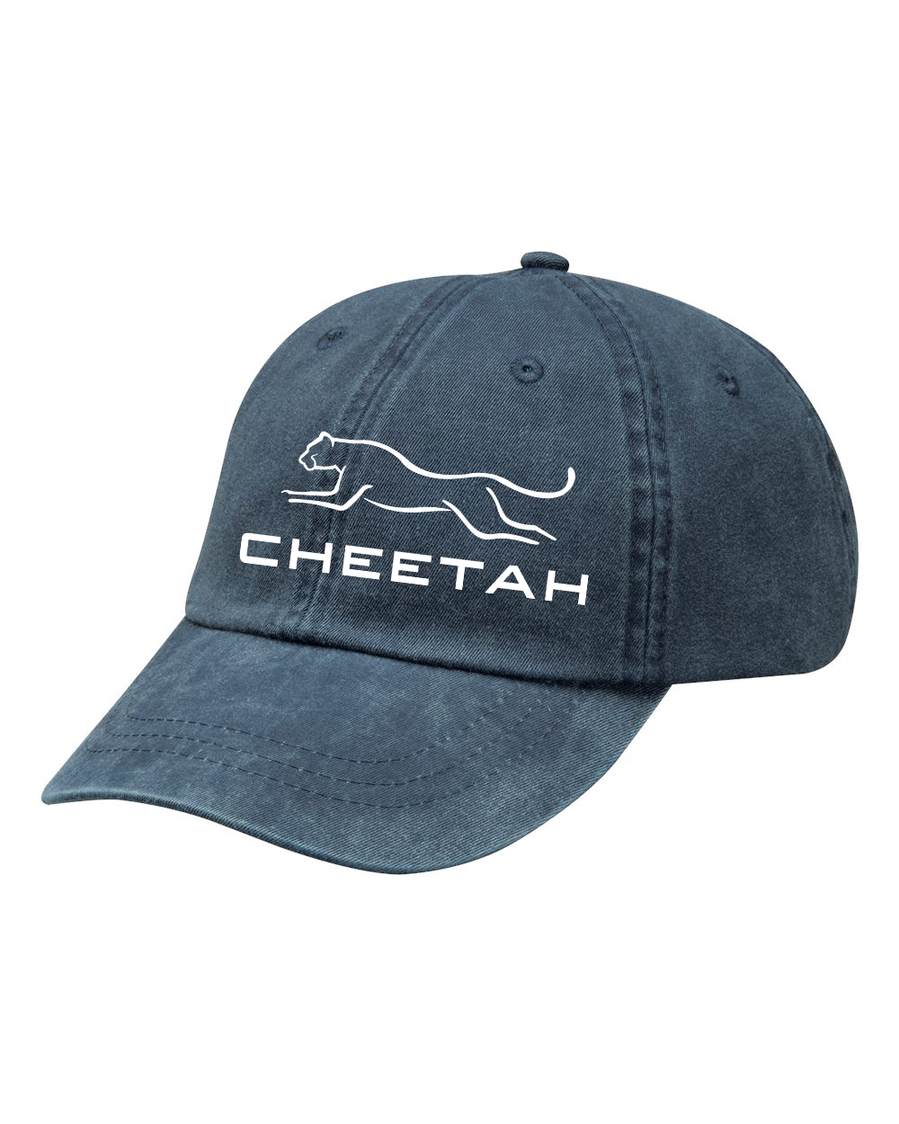 Midnight Blue Cheetah 100% Quality Cotton Cap