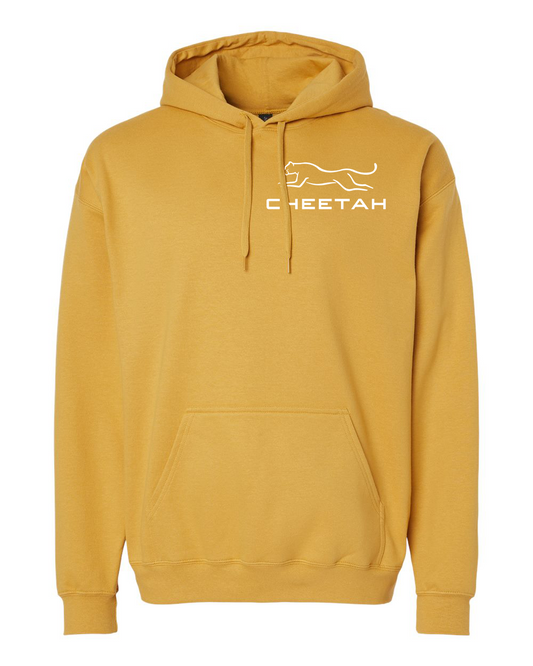Mustard Cheetah 100% Quality Cotton Hoodie