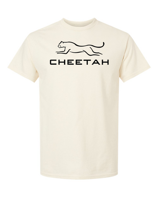 Natural Cheetah 100% Quality Cotton Short Sleeve (Full Chest)