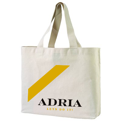 Natural Charcoal Adria Collection Tote