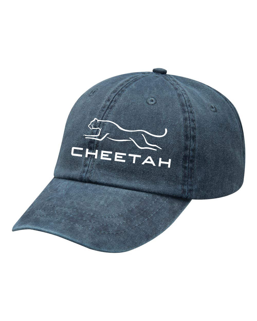 Navy Cheetah 100% Quality Cotton Cap