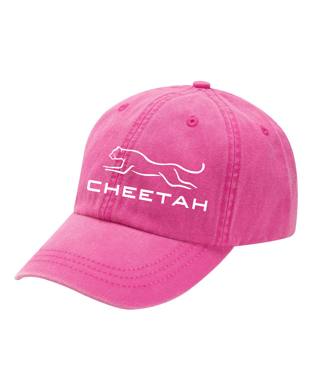 Neon Pink Cheetah 100% Quality Cotton Cap