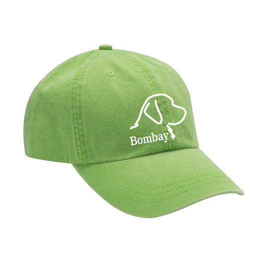 Neon Green Bombay Hat (Leather Strap)