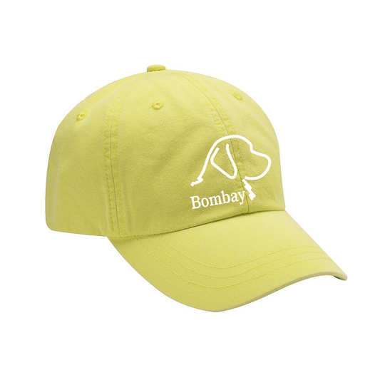 Neon Yellow Bombay Hat (Leather Strap)