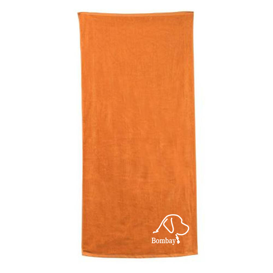 Orange Beach Towel