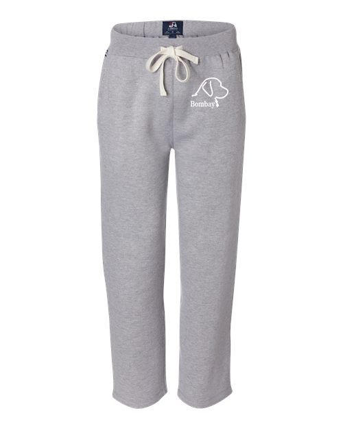 Oxford Sweat Pants - Open Bottom