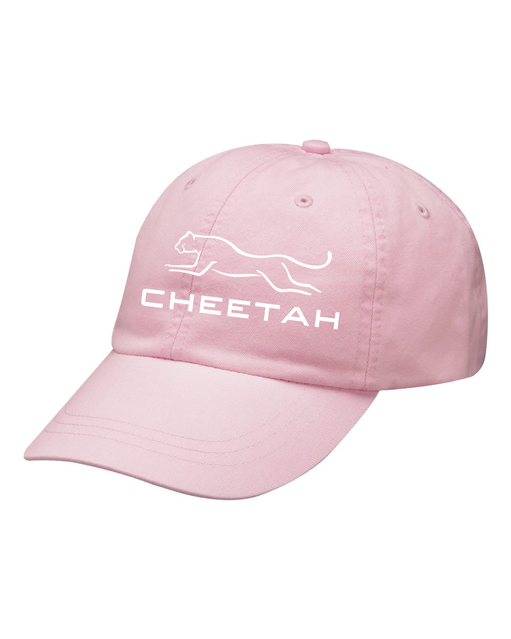 Pale Pink Cheetah 100% Quality Cotton Cap