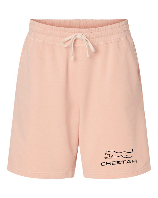 Peachy Cheetah 100% Quality Cotton Sweat Shorts