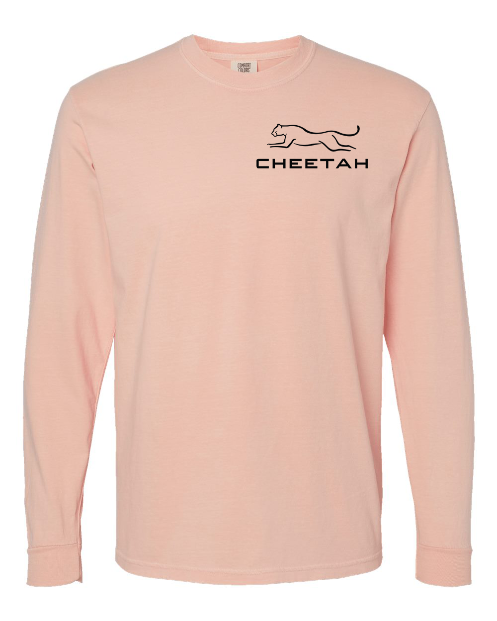 Peachy Cheetah 100% Quality Cotton Long Sleeve