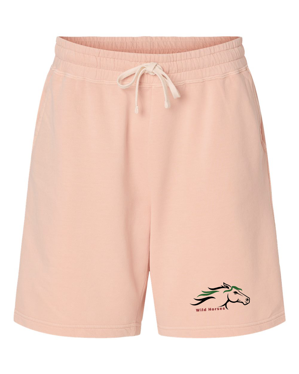 Peachy Wild Horses 100% Quality Cotton Sweat Shorts