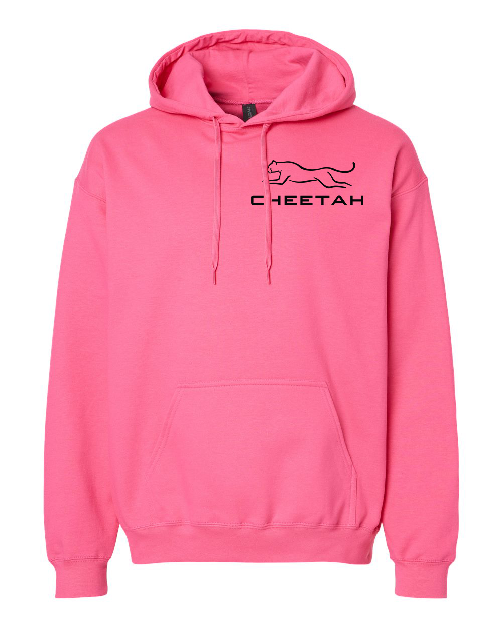 Pink Lemonade Cheetah 100% Quality Cotton Hoodie