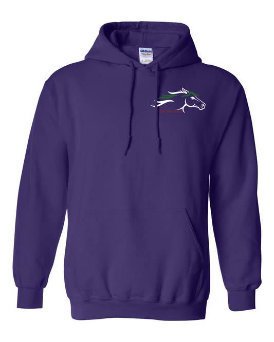 Purple Wild Horses 100% Quality Cotton Hoodie