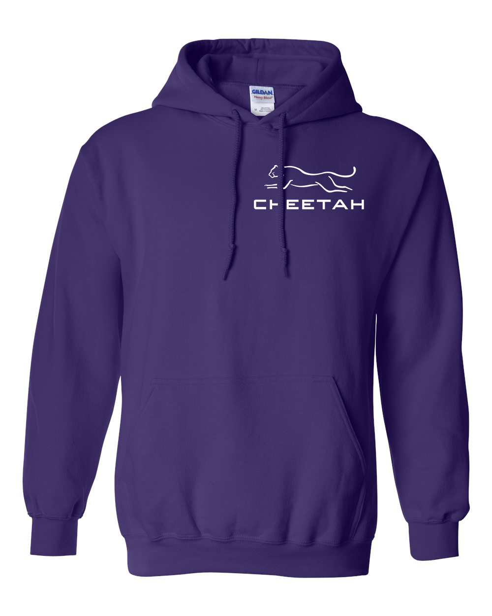 Purple Cheetah 100% Quality Cotton Hoodie