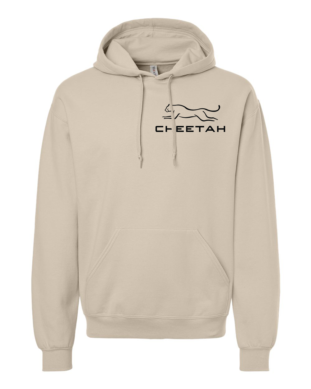 Putty Cheetah 100% Quality Cotton Hoodie