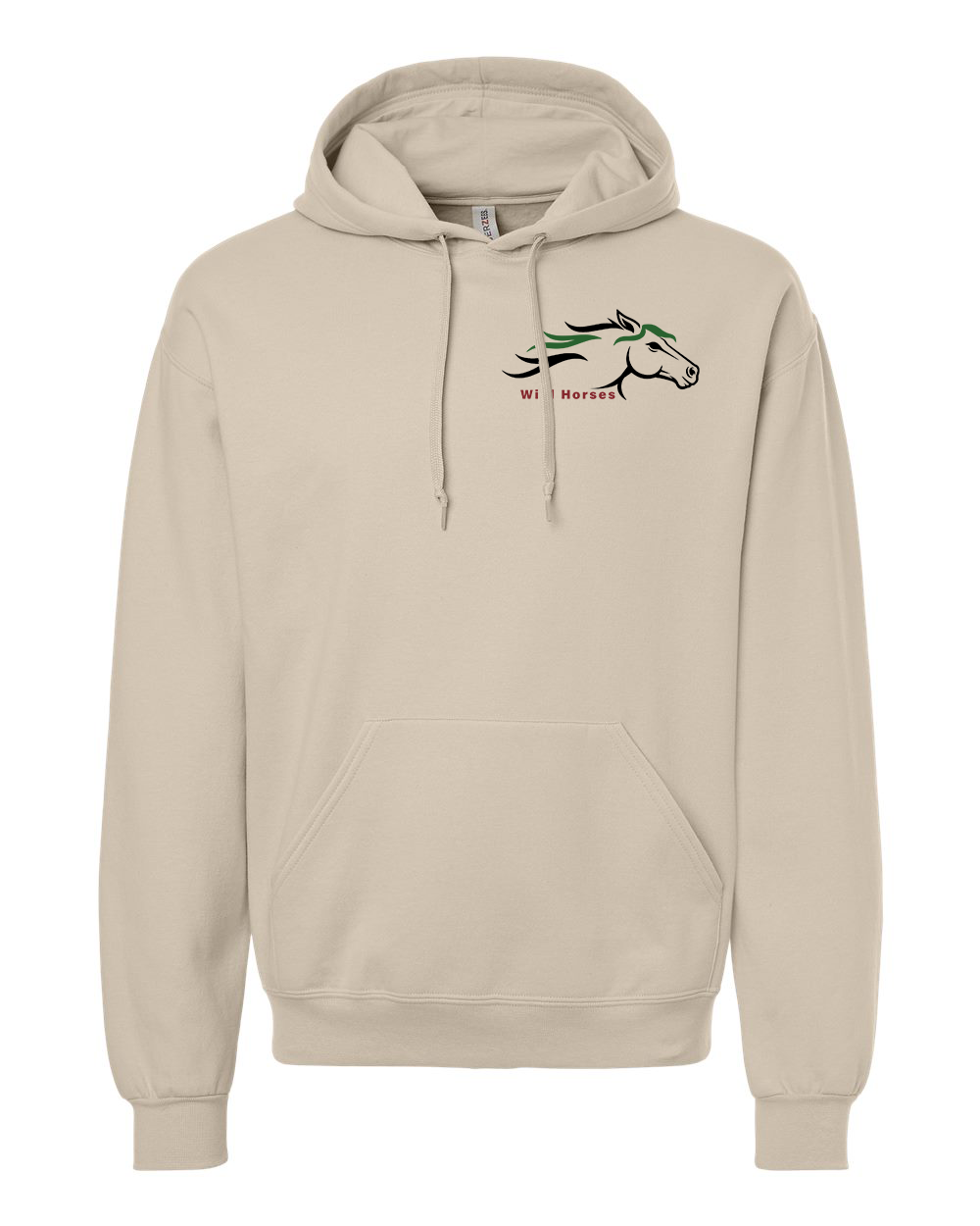 Putty Wild Horses 100% Quality Cotton Hoodie
