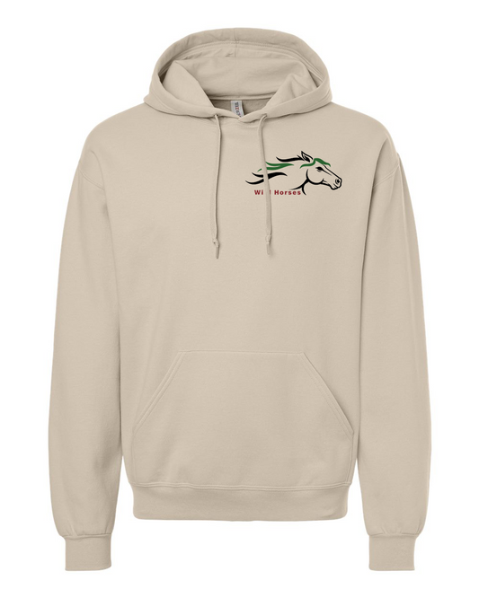 Putty Wild Horses 100% Quality Cotton Hoodie