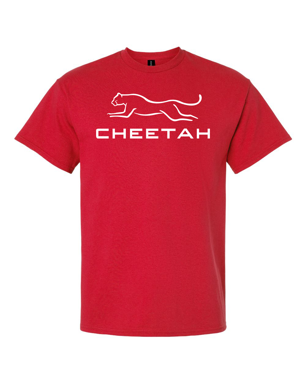 Red Cheetah 100% Quality Cotton Short Sleeve (Full Chest)