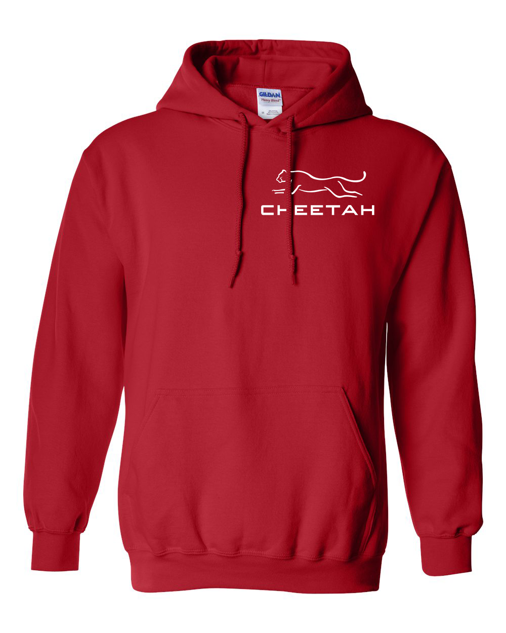Red Cheetah 100% Quality Cotton Hoodie
