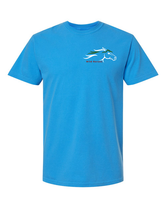 Royal Caribe Wild Horses 100% Quality Cotton Short Sleeve