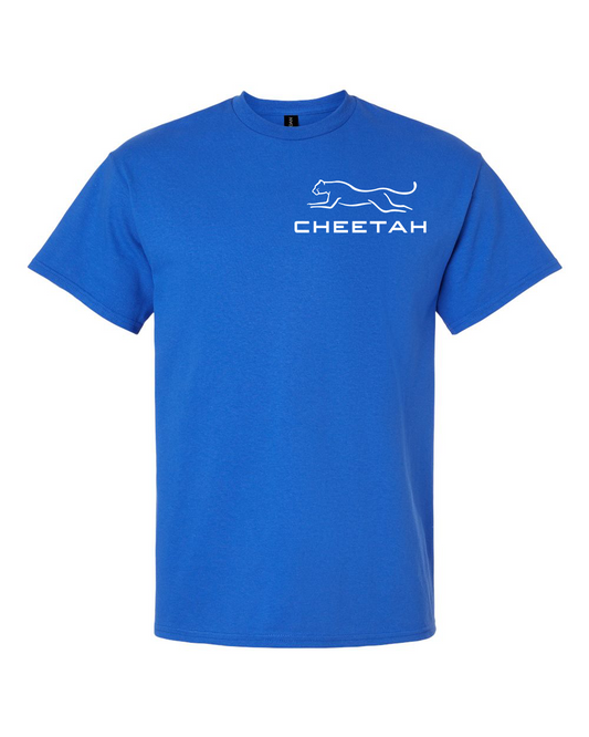 Royal Cheetah 100% Quality Cotton Short Sleeve (Left Chest)