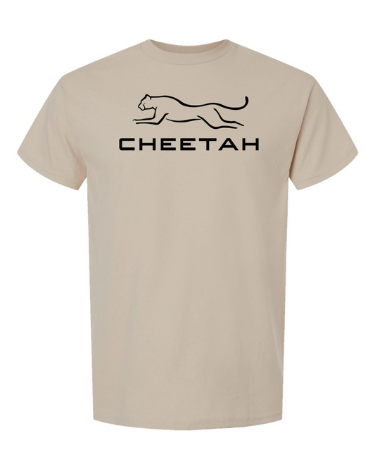 Sand Cheetah 100% Quality Cotton Short Sleeve (Full Chest)