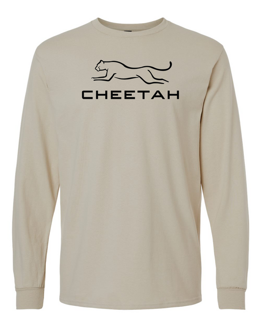 Sand Cheetah 100% Quality Cotton Long Sleeve (Full Chest)