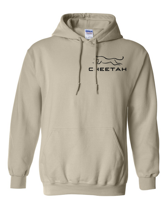 Sand Cheetah 100% Quality Cotton Hoodie