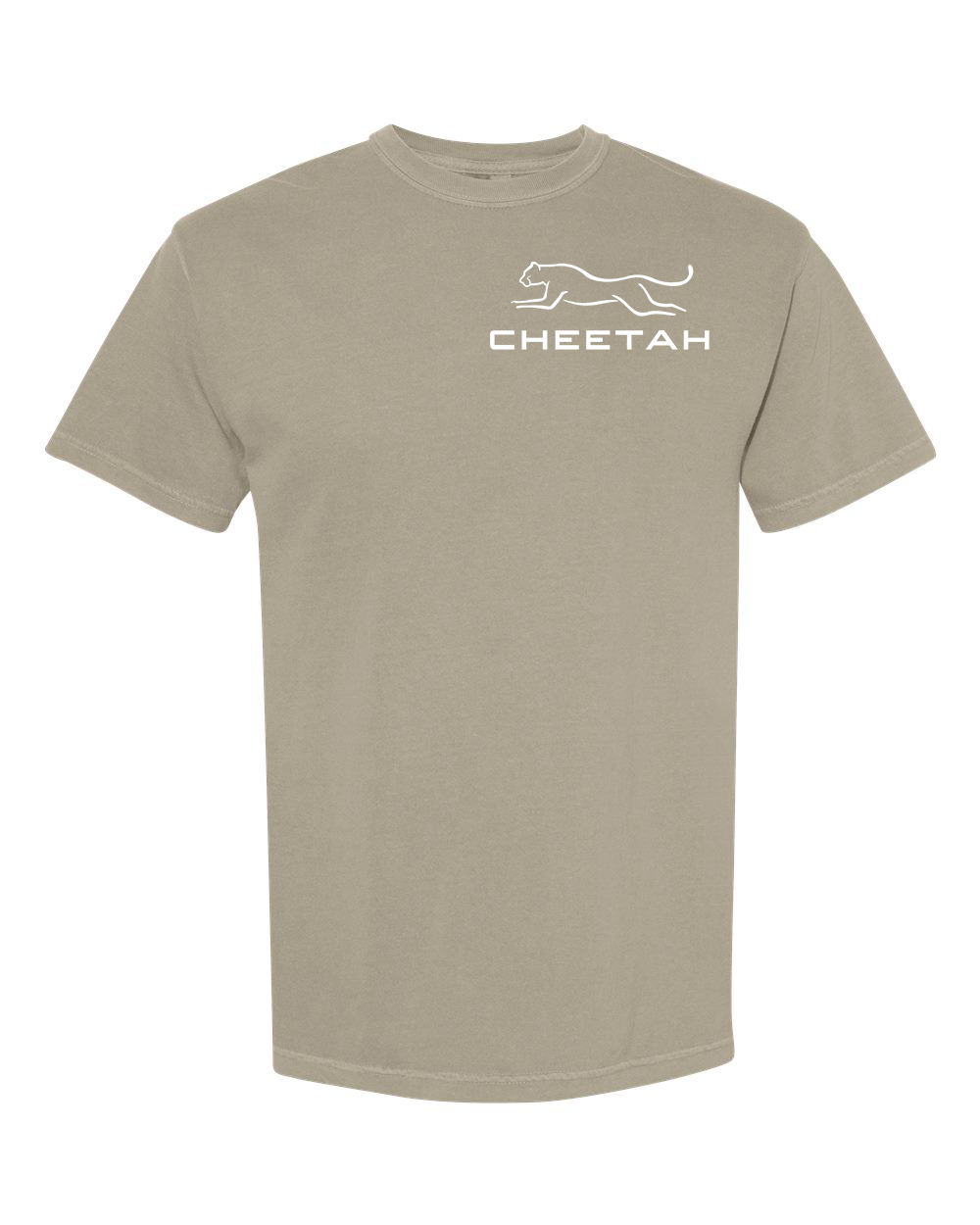 Sandstone Cheetah 100% Quality Cotton Short Sleeve