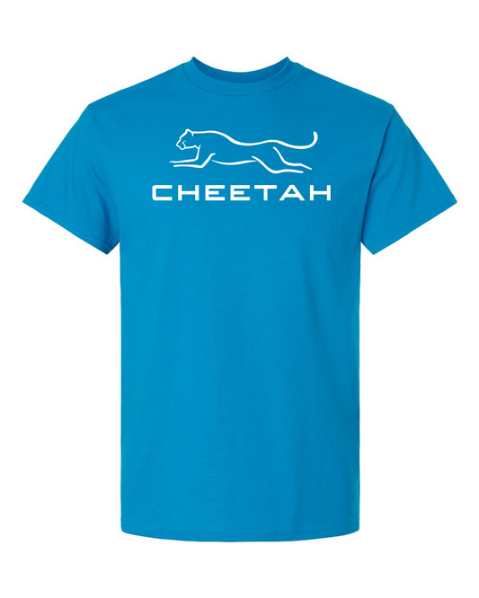 Sapphire Cheetah 100% Quality Cotton Short Sleeve (Full Chest)