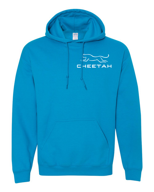 Sapphire Cheetah 100% Quality Cotton Hoodie