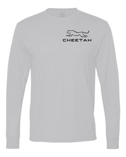 Silver Cheetah 100% Quality Cotton Long Sleeve