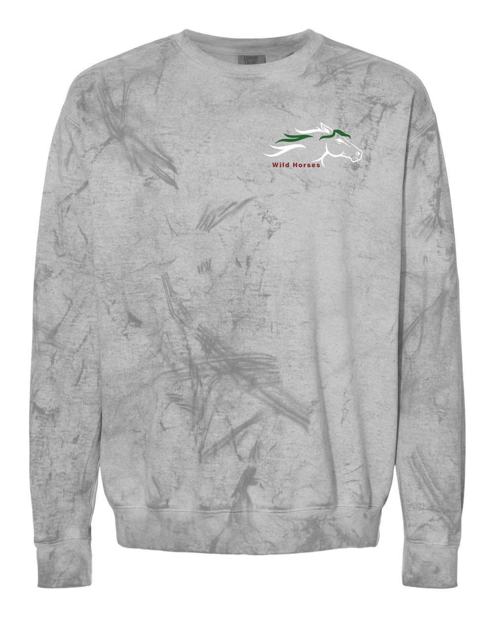 Smoke Wild Horses 100% Quality Cotton Crewneck Sweatshirt