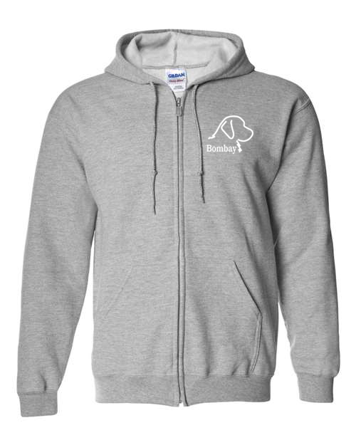 Dark Sport Grey - Full Zip-Up